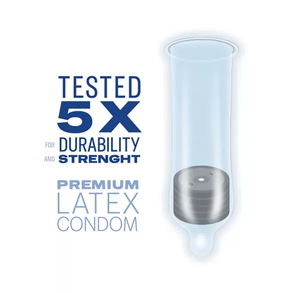 Durex Nude Close Fit - tanek kondom (10 kos)