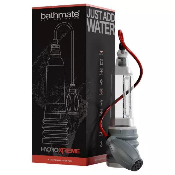 Bathmate HydroXtreme 7 - hidravlična črpalka brez dodatkov (prozorna)