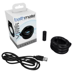   Bathmate Vibe Ring Stretch - akumulatorski vibracijski obroček za penis (črn)