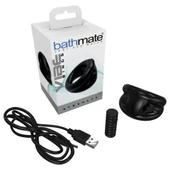   Bathmate Vibe Ring Strength - akumulatorski vibracijski obroč za penis (črn)