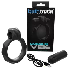   Bathmate Maximus Vibe 55 - akumulatorski vibracijski obroček za penis (črn)