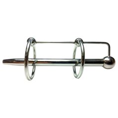   Rouge - iz nerjavečega jekla, dvojni obročasti dilator (srebrn)