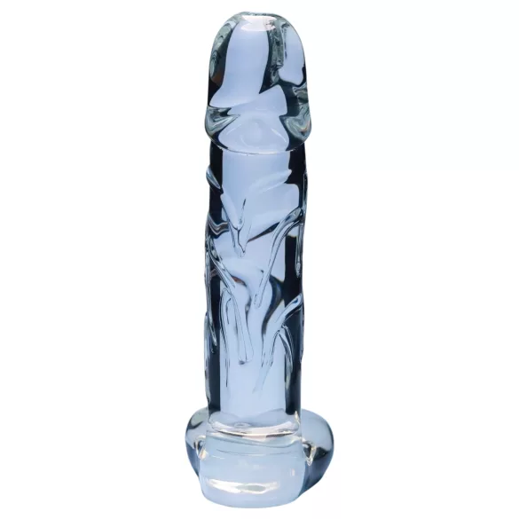 Clarity Seraphic Opus - stekleni dildo za G-točko (prozorni)