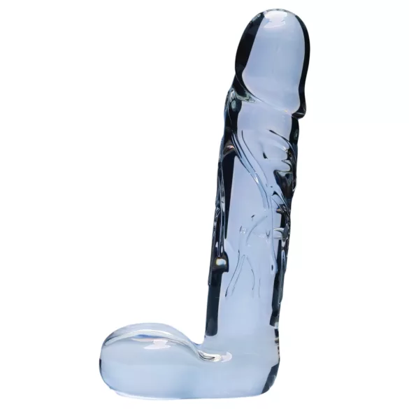 Clarity Seraphic Opus - stekleni dildo za G-točko (prozorni)