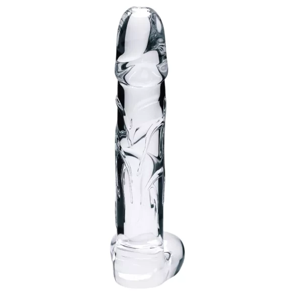 Clarity Seraphic Opus - stekleni dildo za G-točko (prozorni)