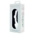 Clarity Utopian Mystique - rebrast steklen analni dildo (prozoren)