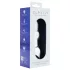 Clarity Utopian Mystique - rebrast steklen analni dildo (prozoren)