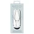 Clarity Utopian Floret - stekleni analni čep (prozoren)