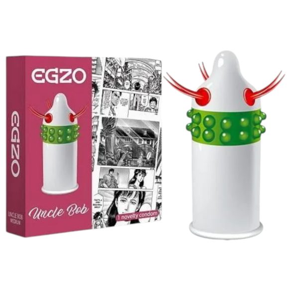 Egzo Uncle Bob – bodičasti, tipajoči kondom (1 kos)