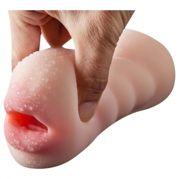 Lonely - masturbator 2v1 - vagina in usta - naravna barva