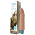 Lonely Max - realistični vibrator - 17 cm - nevtralna barva