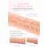 Lonely Max - realistični vibrator - 17 cm - nevtralna barva