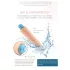 Lonely Max - realistični vibrator - 17 cm - nevtralna barva