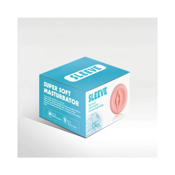 Lonely Nature - rezervna manšeta za penis pumpico - vaginasta (naravna)