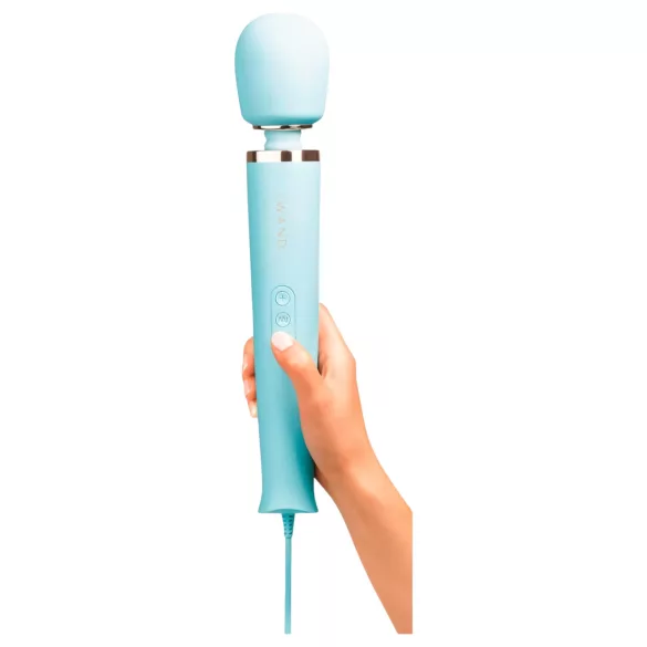 le Wand - masažni vibrator z napajalnikom - modra