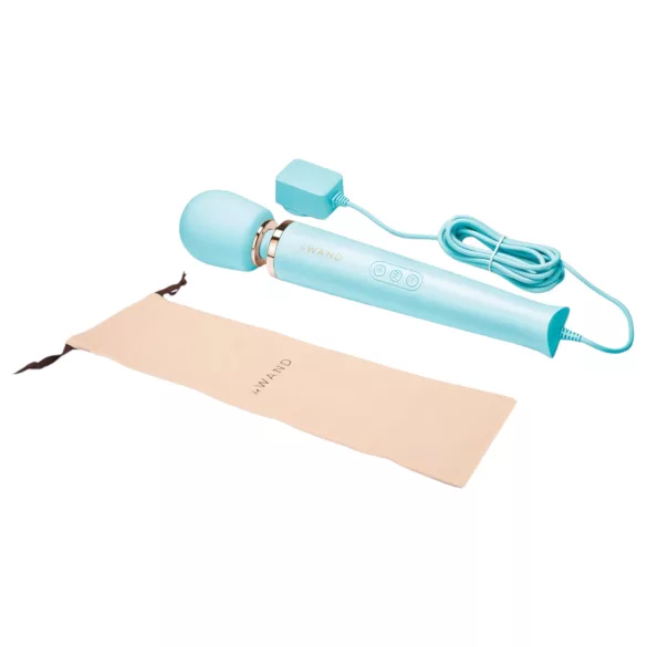 le Wand - masažni vibrator z napajalnikom - modra