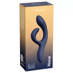   We-Vibe Nova 2 - aplikacijsko voden prilagodljiv vibrator s klitoralnim krakom (moder)