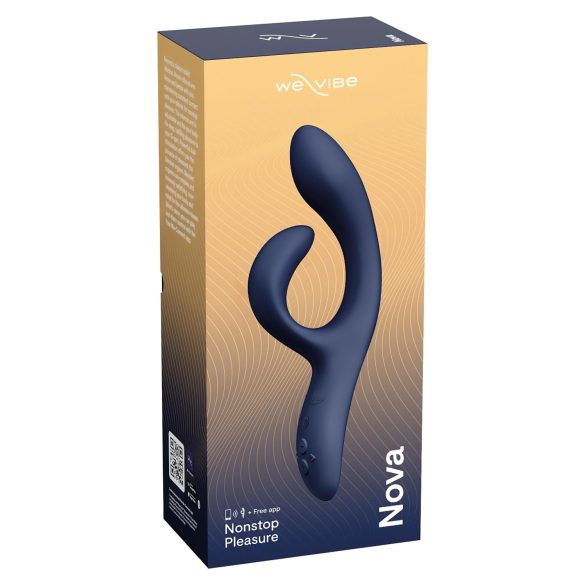 We-Vibe Nova 2 - pametni vibrator z ročajem za klitoris, polnjenje prek USB (moder)