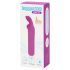 Happyrabbit Bullet - polnilni zajčji vibrator (vijoličen)