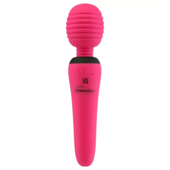 PalmPower groove - polnilni masažni vibrator - roza