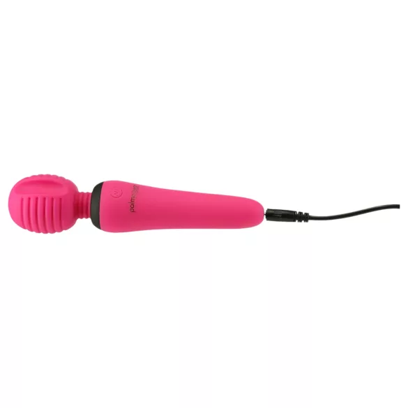 PalmPower groove - polnilni masažni vibrator - roza