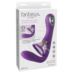  Fantasy For Her - vibrátor za G-točko in klitoris z 4 motorji - vijoličen