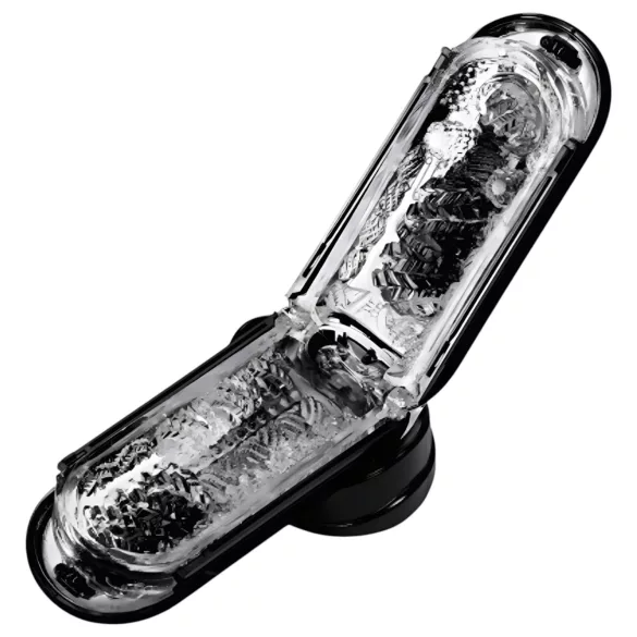TENGA Flip 0 Electronic - avtomatski masturbator - črna
