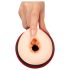 WYNE 06 - polnilni masturbator s vibracijami in sesanjem (črna)