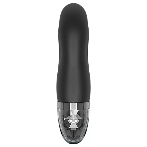 mystim Hop Hop Bob E-Stim - polnilni elektro vibrator (črna)