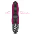 mystim Hop Hop Bob E-Stim - polnilni elektro vibrator (črna)