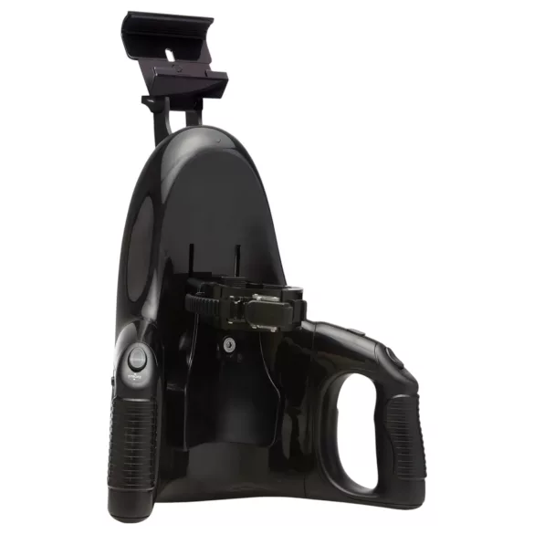 Fleshlight - univerzalni adapter za masturbator - črna