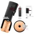 WYNE 08 gor‑dol pulzirajoč masturbator z LED‑zaslonom