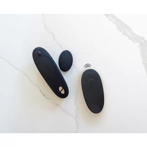 We-Vibe Moxie+ - vibrator za klitoris z aplikacijo in daljinskim upravljalnikom (črn)