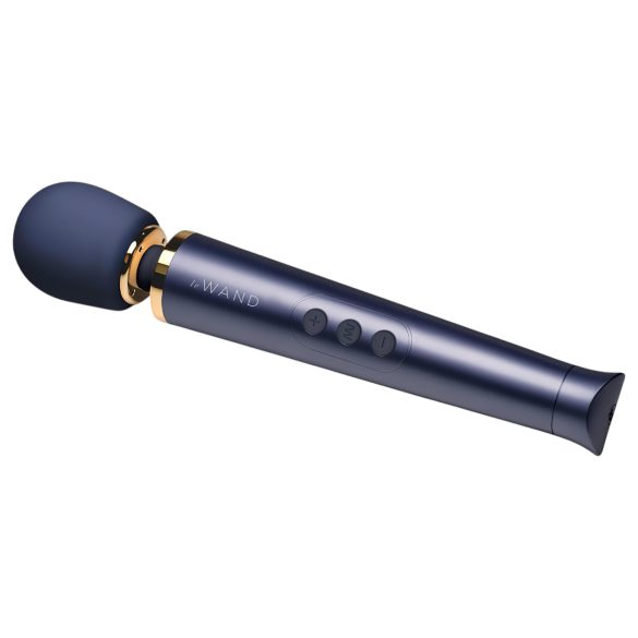Le Wand Petite - ekskluzivni, akumulatorski masažni vibrator (moder)