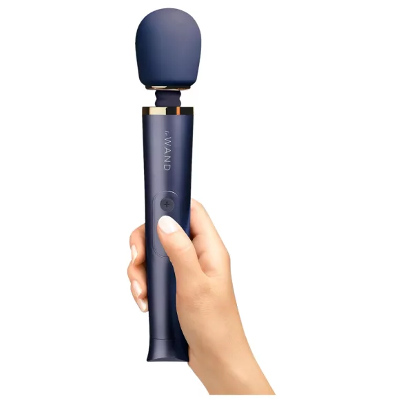 Le Wand Petite - masažni vibrator - akumulatorski - modra