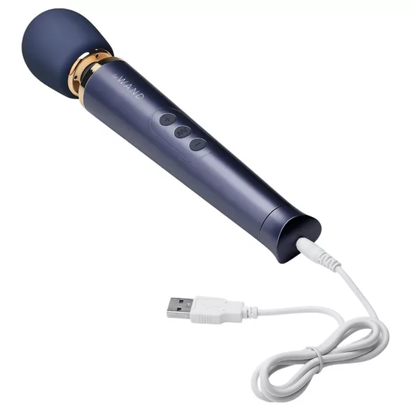 Le Wand Petite - masažni vibrator - akumulatorski - modra