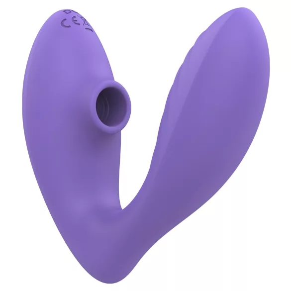 ROMP Reverb - zračni valovi 2-v-1 vibrator za G-točko (vijoličen)