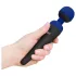 PalmPower recharge - polnilni masažni vibrator (moder)