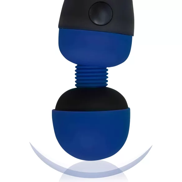 PalmPower recharge - polnilni masažni vibrator (moder)