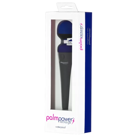 PalmPower recharge - polnilni masažni vibrator (moder)
