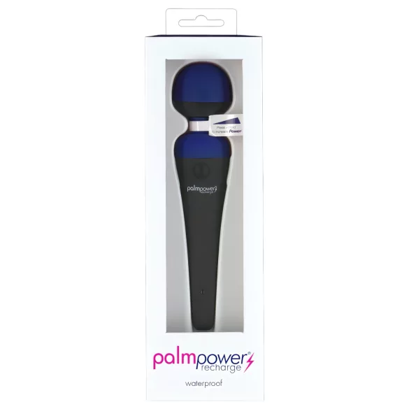PalmPower recharge - polnilni masažni vibrator (moder)