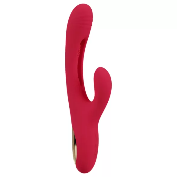 Smile - vibrator za klitoris z jezičkom - rdeč