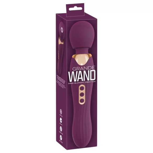 You2Toys Grande - vibracijski masažer - akumulatorski - rdeč