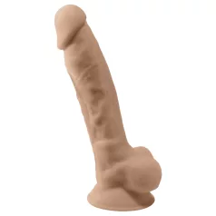   Silexd 8 - vibracijski penis z moda - daljinski upravljalnik - naravna barva