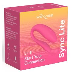   We-Vibe Sync Lite - pameten radijski parni vibrator (rožnat)