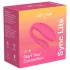 We‑Vibe Sync Lite - vibrator za pare z aplikacijo in daljinskim upravljalnikom (roza)