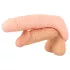 Realistixxx Double Fucker - pripenjajoč analni vibrator (naraven)