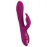 Javida - 3v1 vibrator z biseri in vrtenjem (vijoličen)