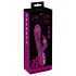 Javida - 3v1 vibrator z biseri in vrtenjem (vijoličen)