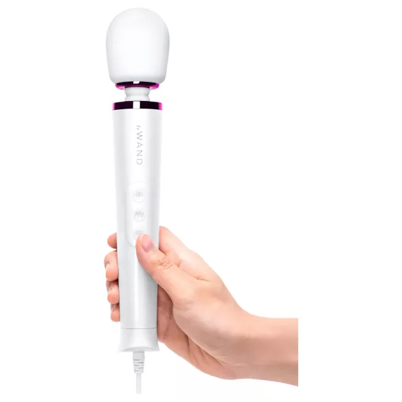 Le Wand Petite Plug-In - mrežni vibracijski masažer - bel